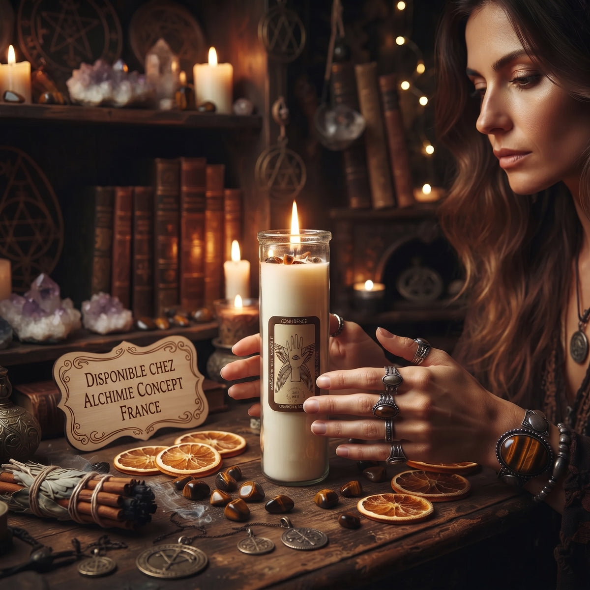 * Bougie Magique Confiance en Soi – Magic Spell Candle Confidence