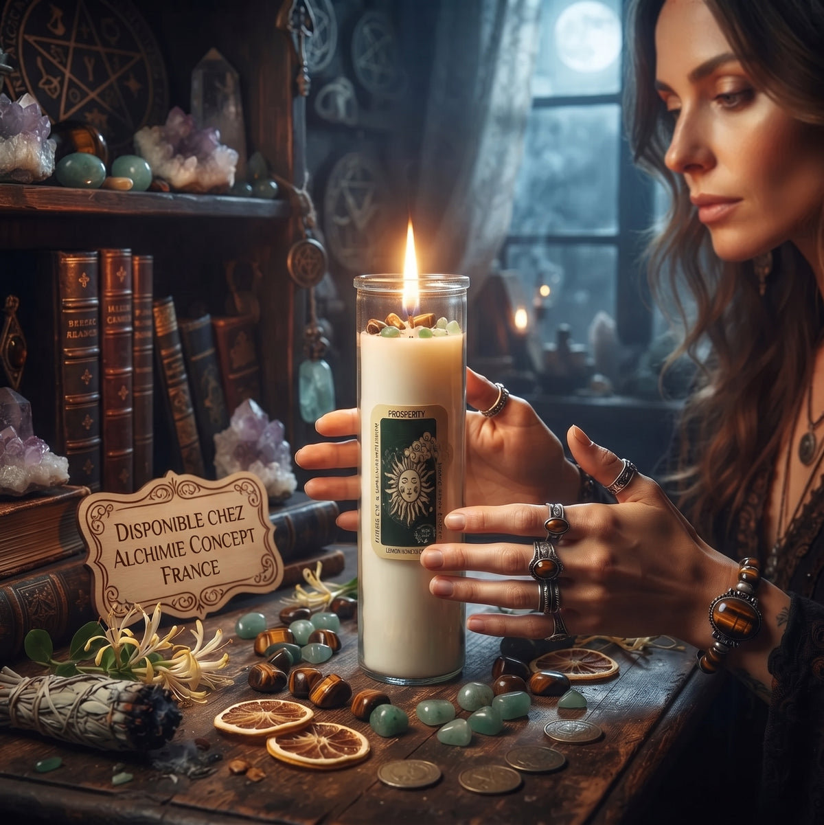 * Bougie Magique Prospérité – Magic Spell Candle Prosperity
