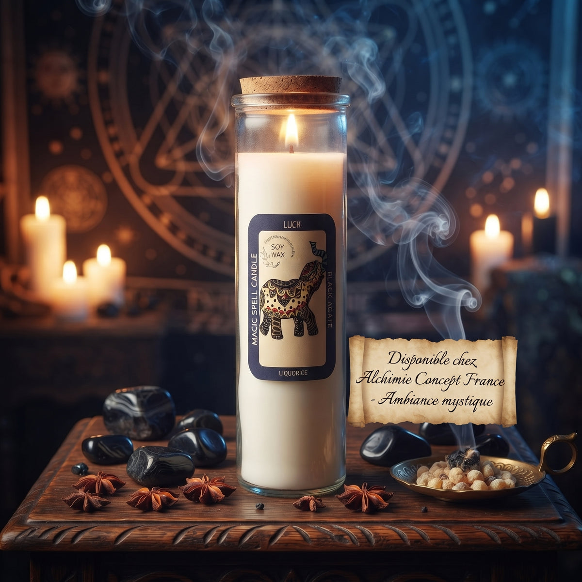 * Bougie Magique Chance – Magic Spell Candle Luck
