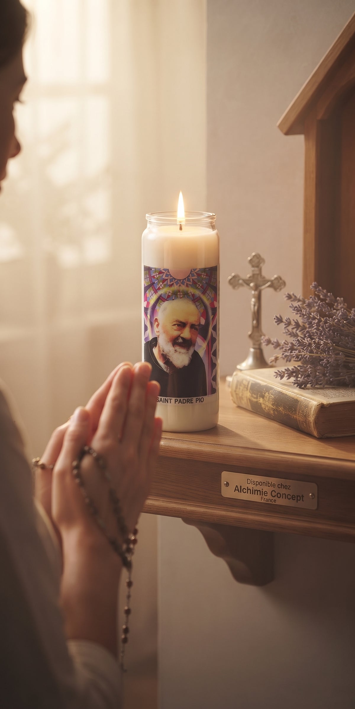 * Neuvaine Padre Pio – Fumigation 100% Végétale | 9 Jours de Prière
