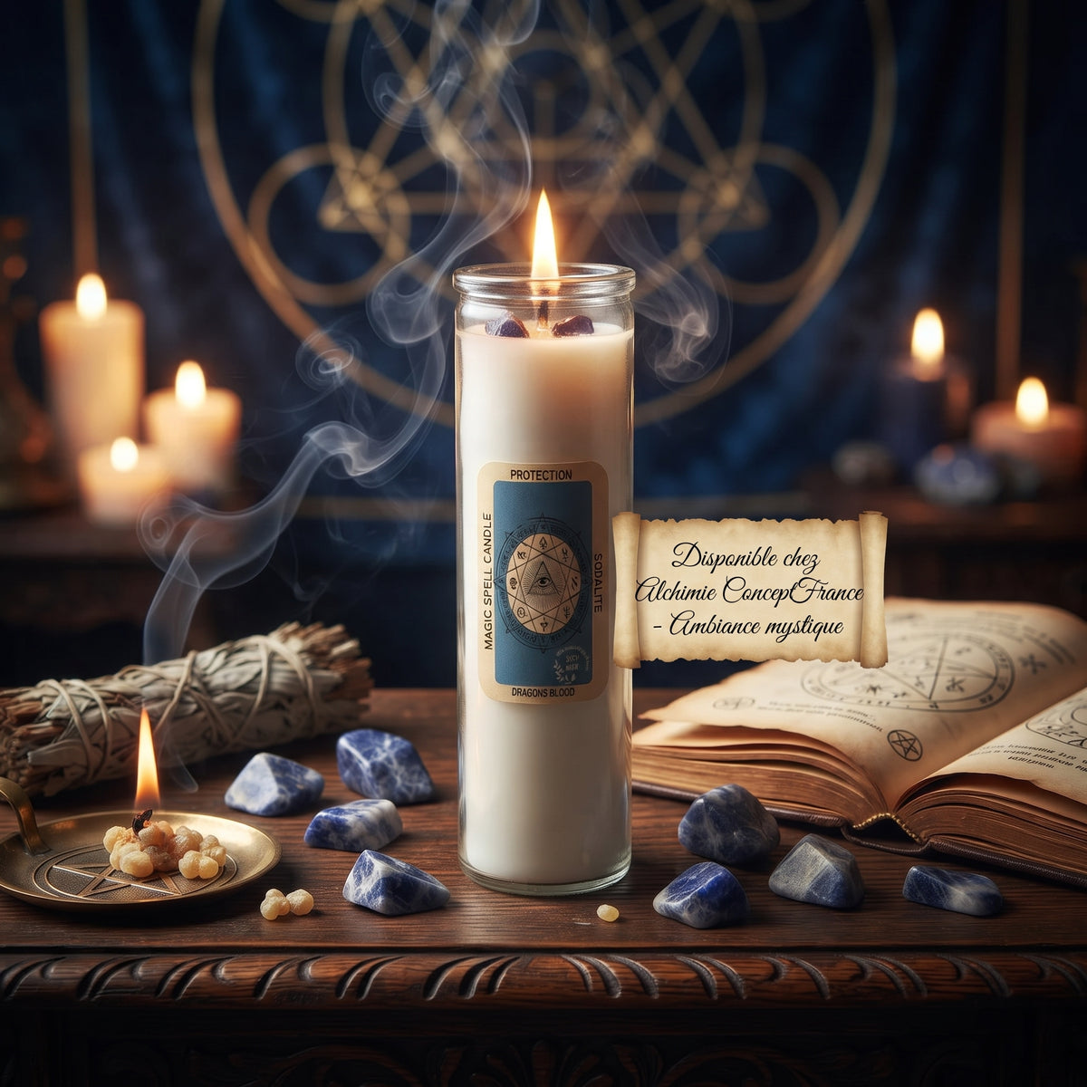 * Bougie Magique Protection – Magic Spell Candle Protection
