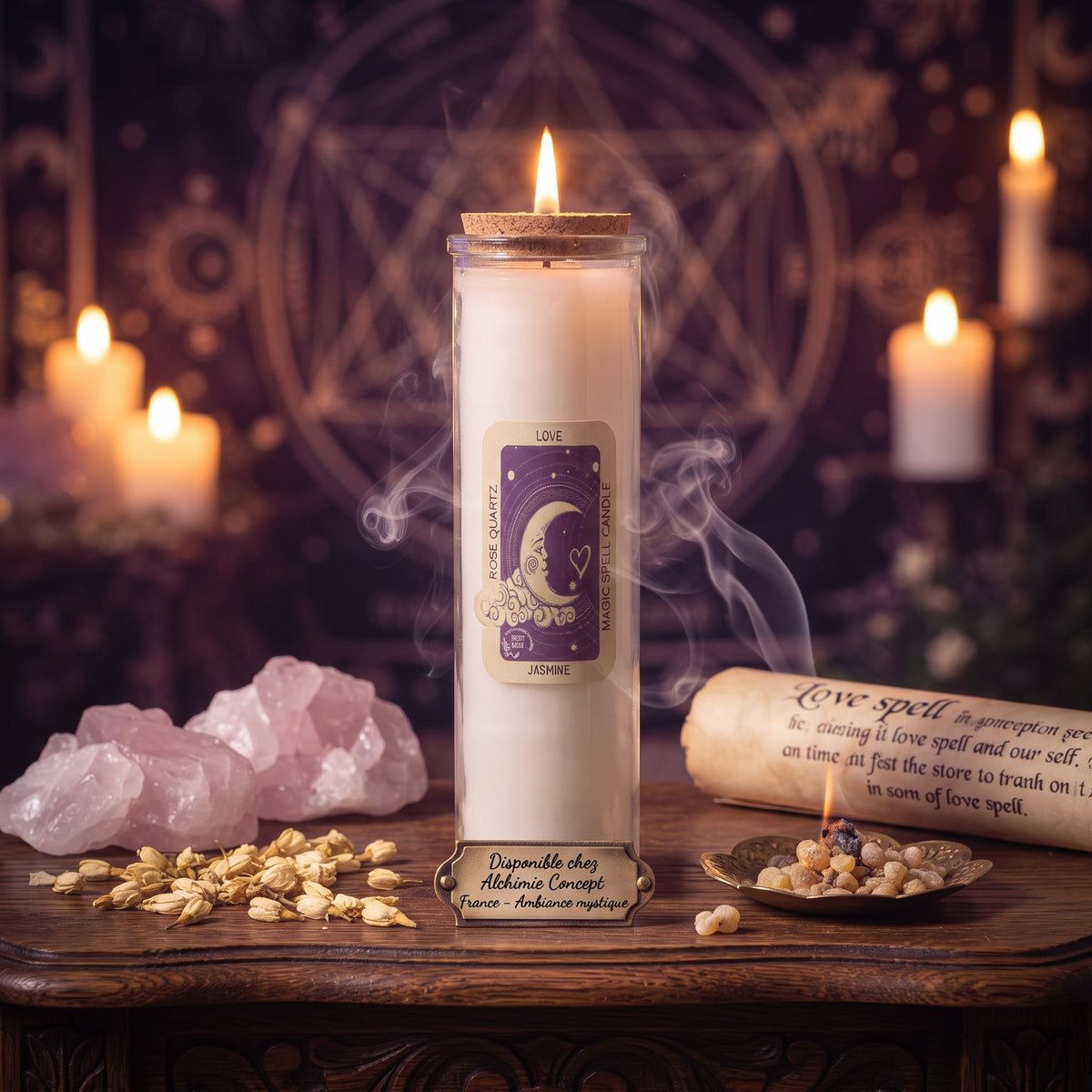 * Bougie Magique Amour – Magic Spell Candle Love