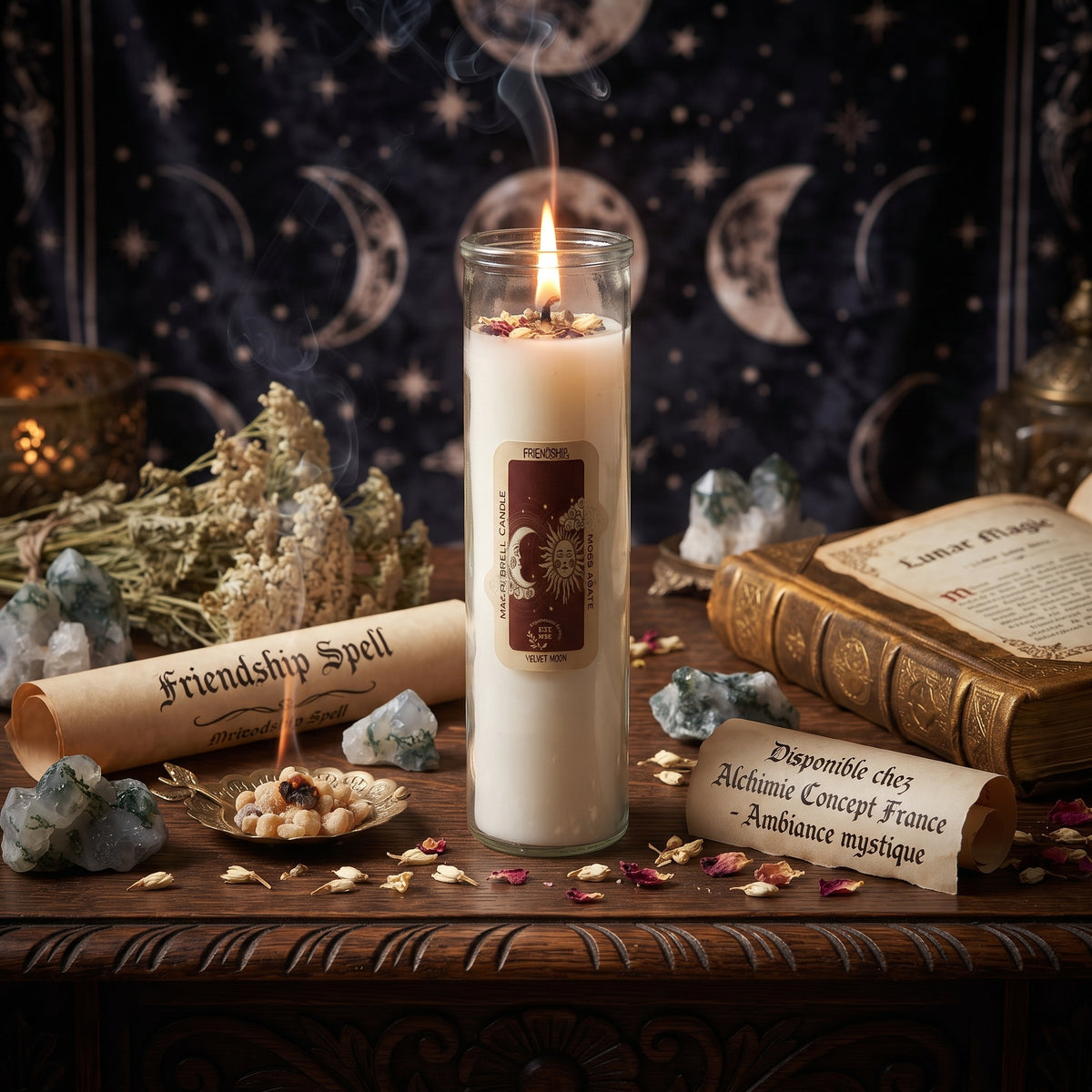 * Bougie Magique Amitié – Magic Spell Candle Friendship