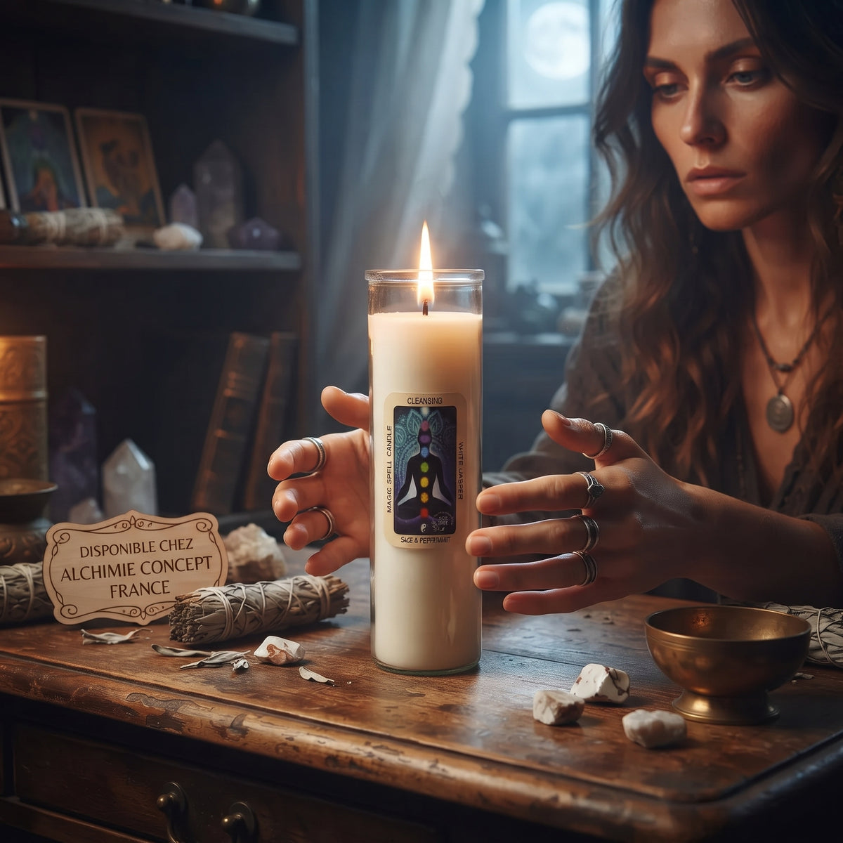 * Bougie Magique Purification – Magic Spell Candle Cleansing