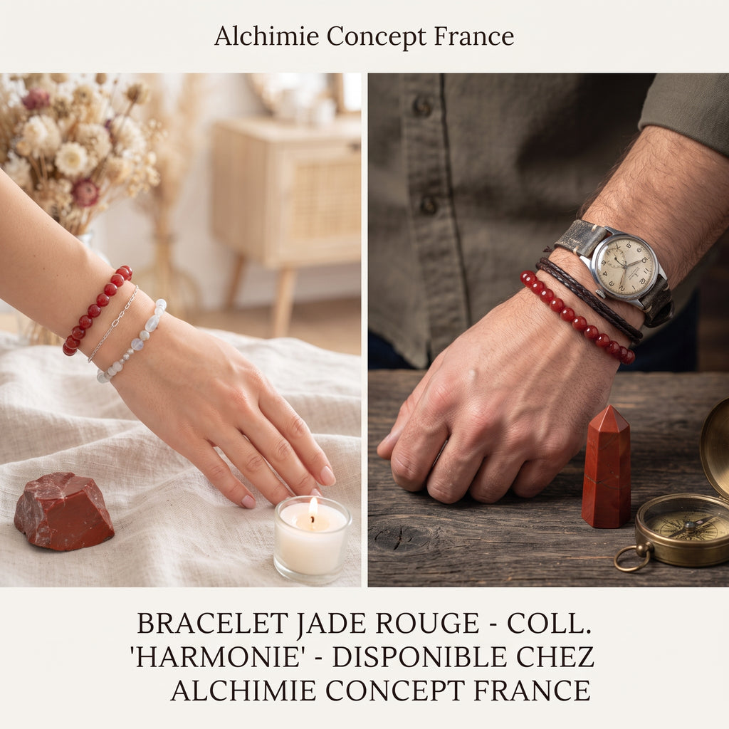 Bracelet Jade Pierre Naturelle 6mm – Homme & Femme