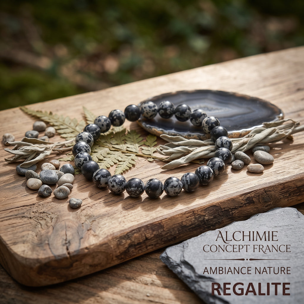 Bracelet Régalite Pierre Naturelle 8 mm – Élastique Unisexe