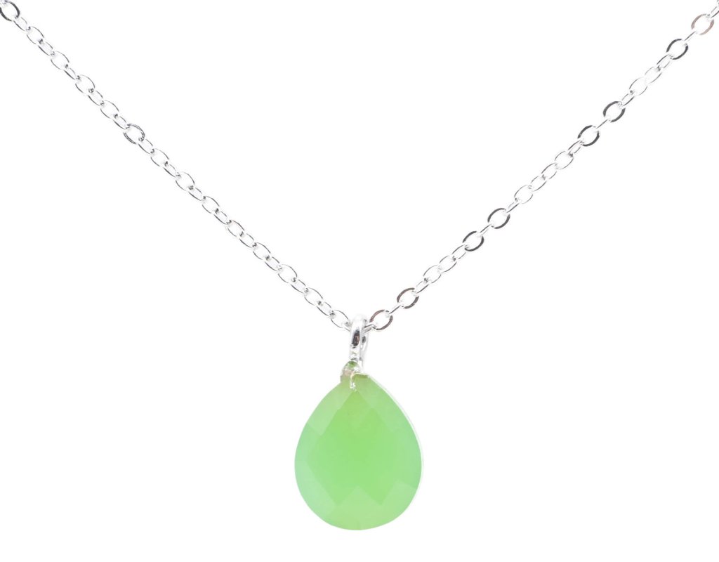 ✨ Collier Argent 925 Poinçon | Jade Verte Naturelle Boule – Sagesse Millénaire, Chance & Harmonie