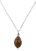 ✨ Collier Grenat Larme | Argent 925 Poinçon Certifié | Pierre Naturelle Passion & Vitalité