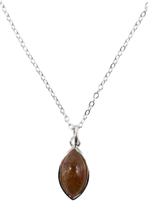 ✨ Collier Grenat Larme | Argent 925 Poinçon Certifié | Pierre Naturelle Passion & Vitalité