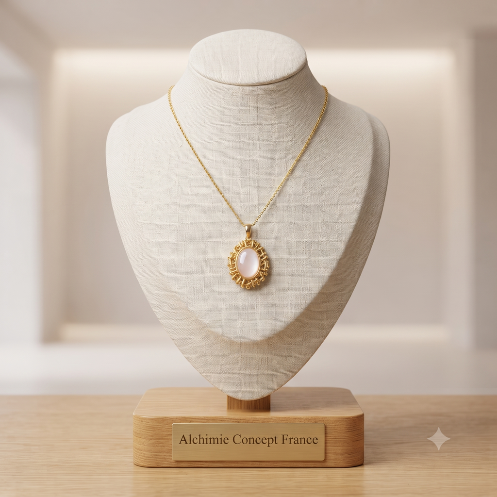 Collier Pendentif Coquillage Doré à l'Or Fin – Plaqué Or 1 Micron