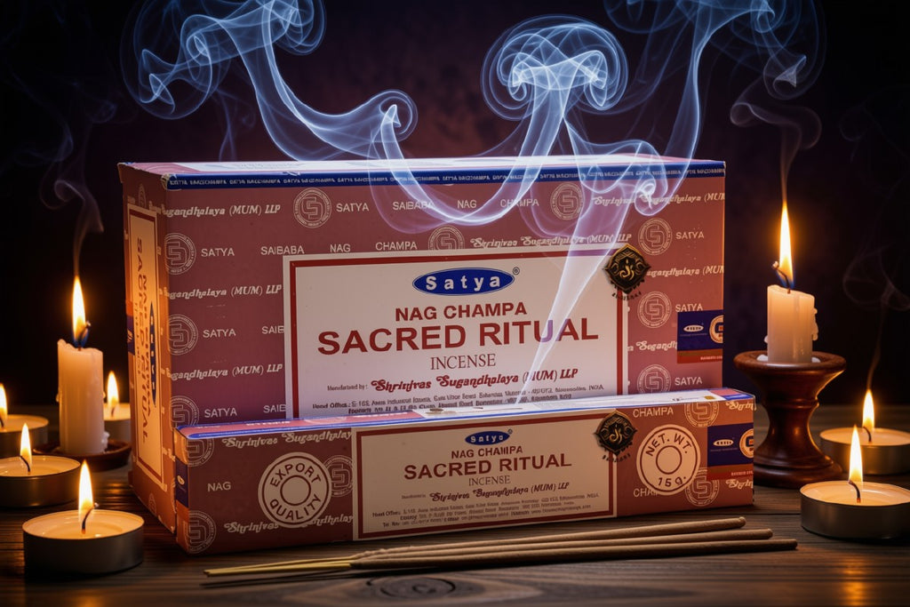 * Encens Satya Rituel Sacré – Boîte 12 x 15g | Cérémonie, Purification & Élévation Spirituelle