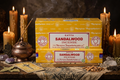 * Encens Satya Santal – Boîte 12 x 15g | Bois Sacré, Chaleur & Méditation Profonde