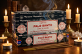 * Encens Satya Palo Santo – Boîte 12 x 15g | Bois Sacré, Purification & Bonnes Vibrations