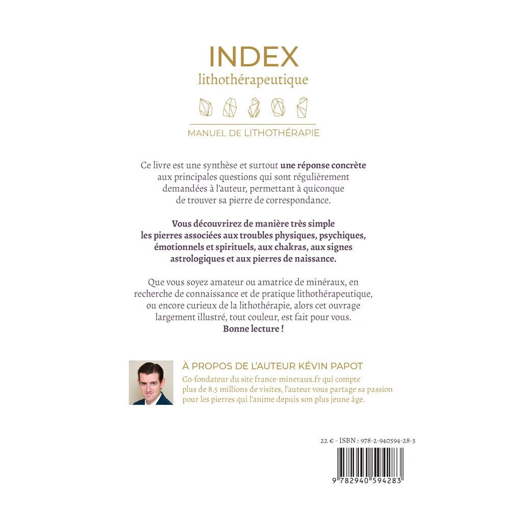 Index Lithothérapeutique – Trouvez Votre Pierre de Correspondance | Kévin Papot