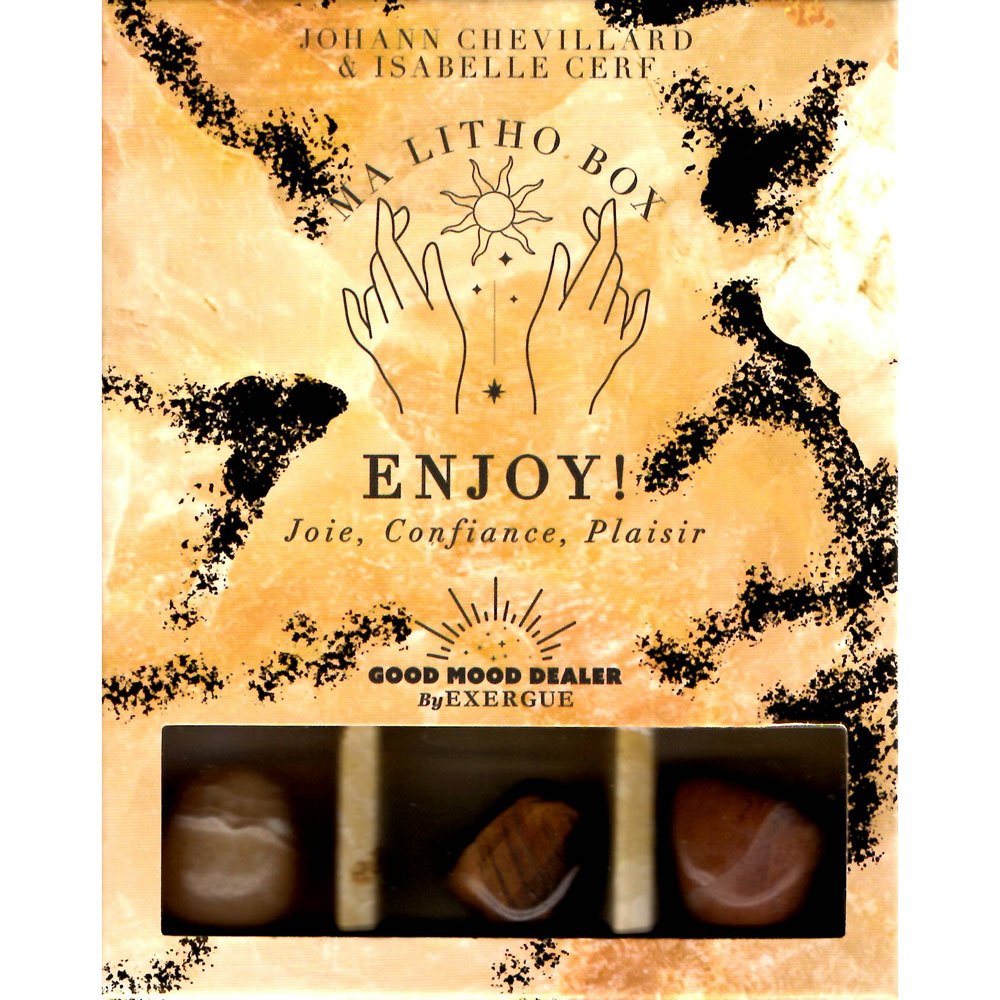 Ma Litho Box Enjoy ! – Coffret Lithothérapie Joie & Confiance en Soi | Chevillard & Cerf