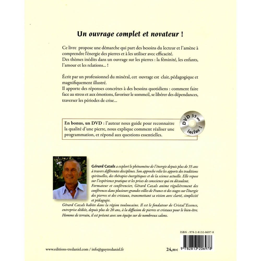 DVD Lithothérapie : Se Ressourcer avec les Pierres et les Cristaux | Gérard Cazals