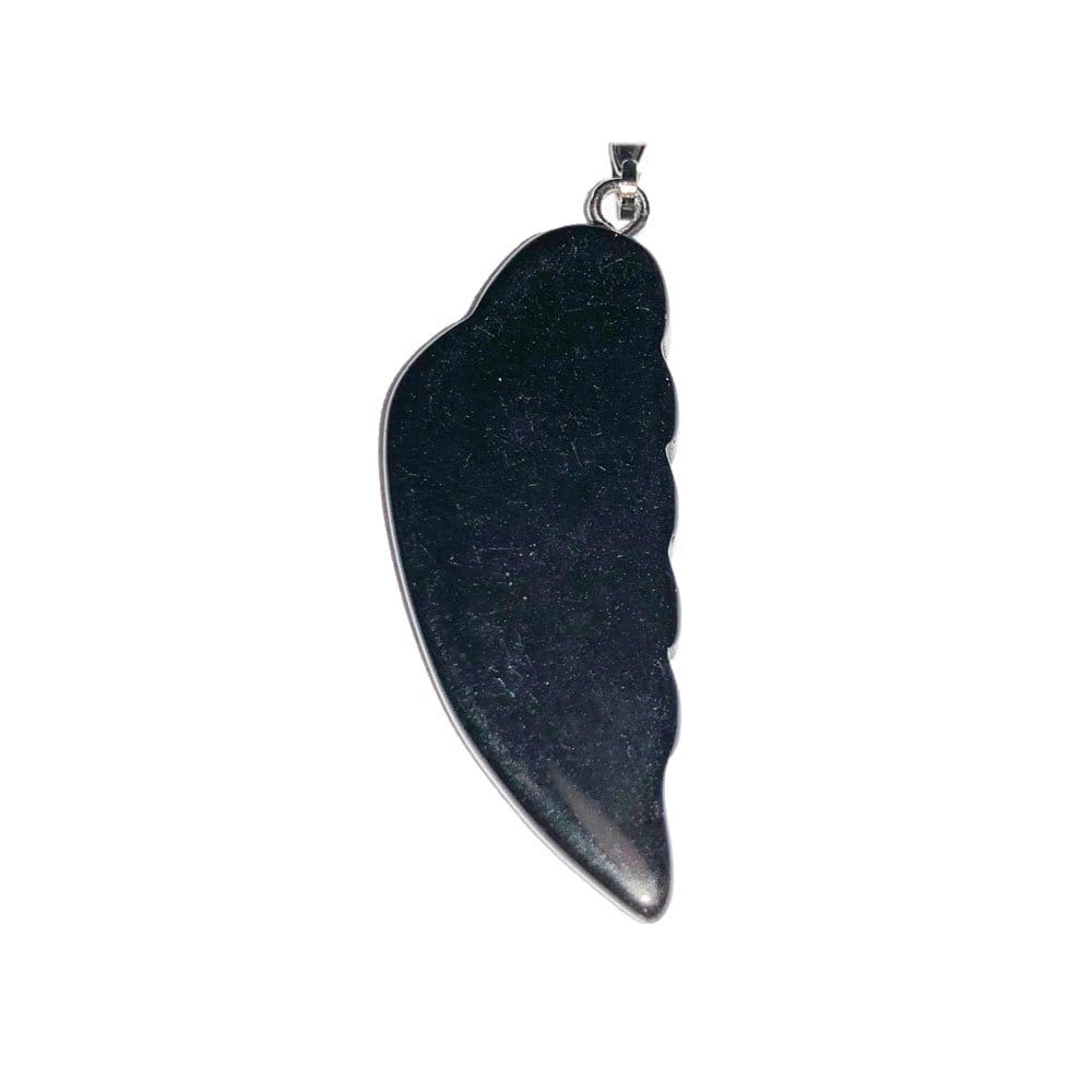 Pendentif Onyx – Aile d'Ange | Force, Protection & Ancrage | Lithothérapie | Alchimie Concept France