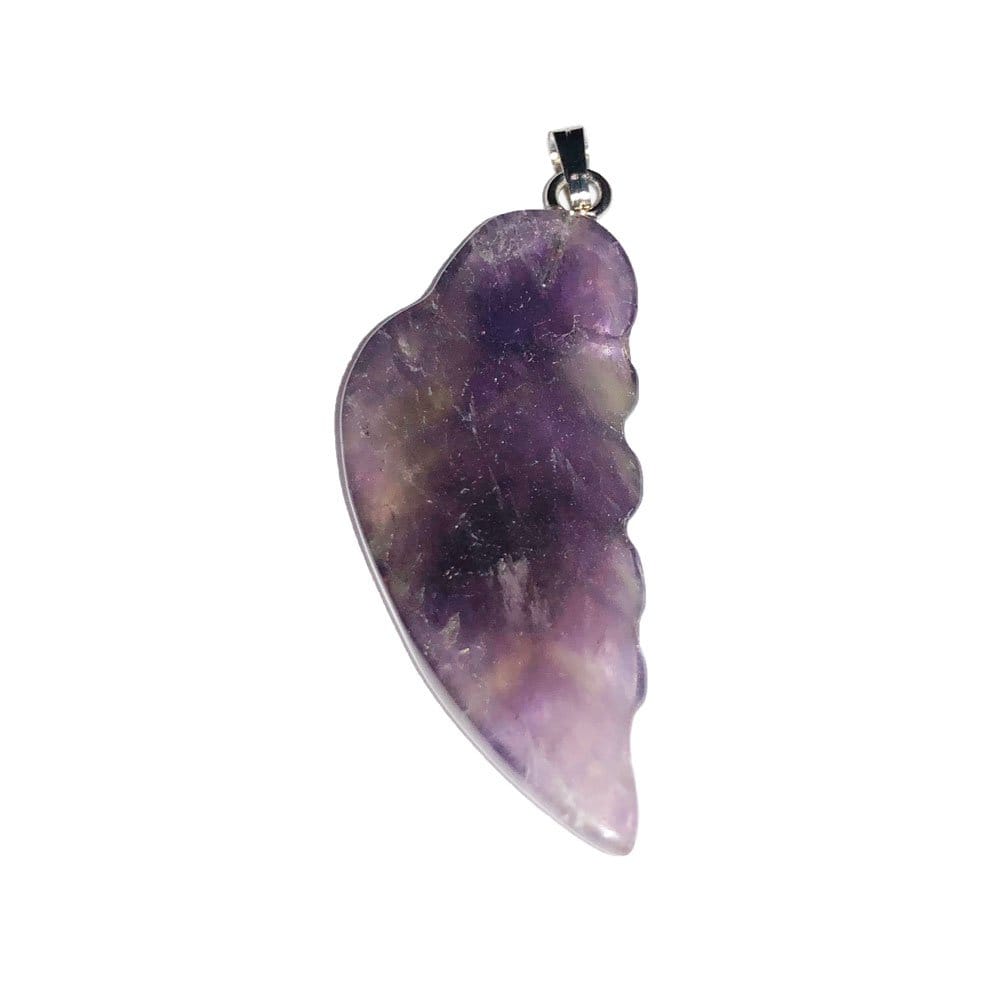 Pendentif Améthyste – Aile d'Ange | Sérénité & Éveil | Lithothérapie | Alchimie Concept France