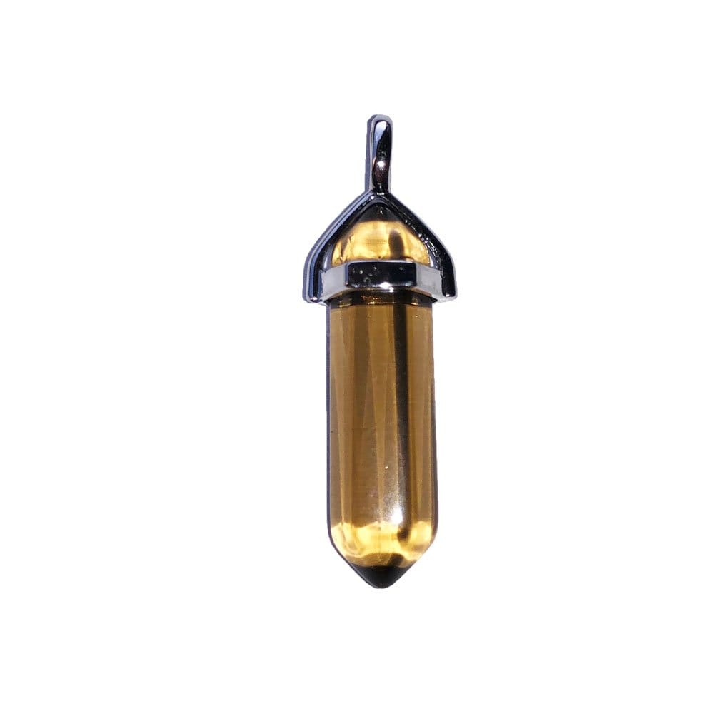 Pendentif Quartz Fumé Pointe – Pierre d'Ancrage & Liberté Lithothérapie