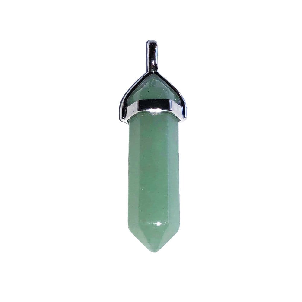 Pendentif Aventurine Pointe – Pierre de Chance & Abondance Lithothérapie