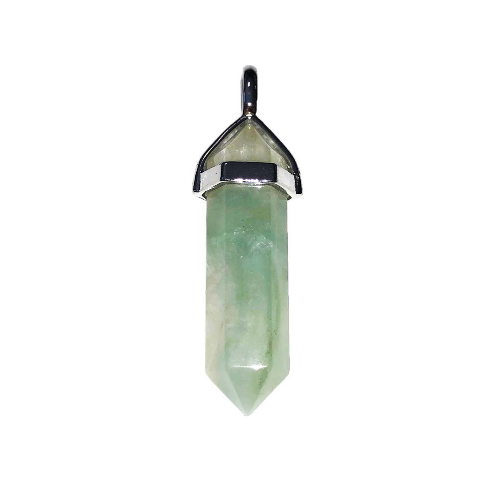 Pendentif Amazonite Pointe – Pierre de l'Amazone & Harmonie du Cœur Lithothérapie