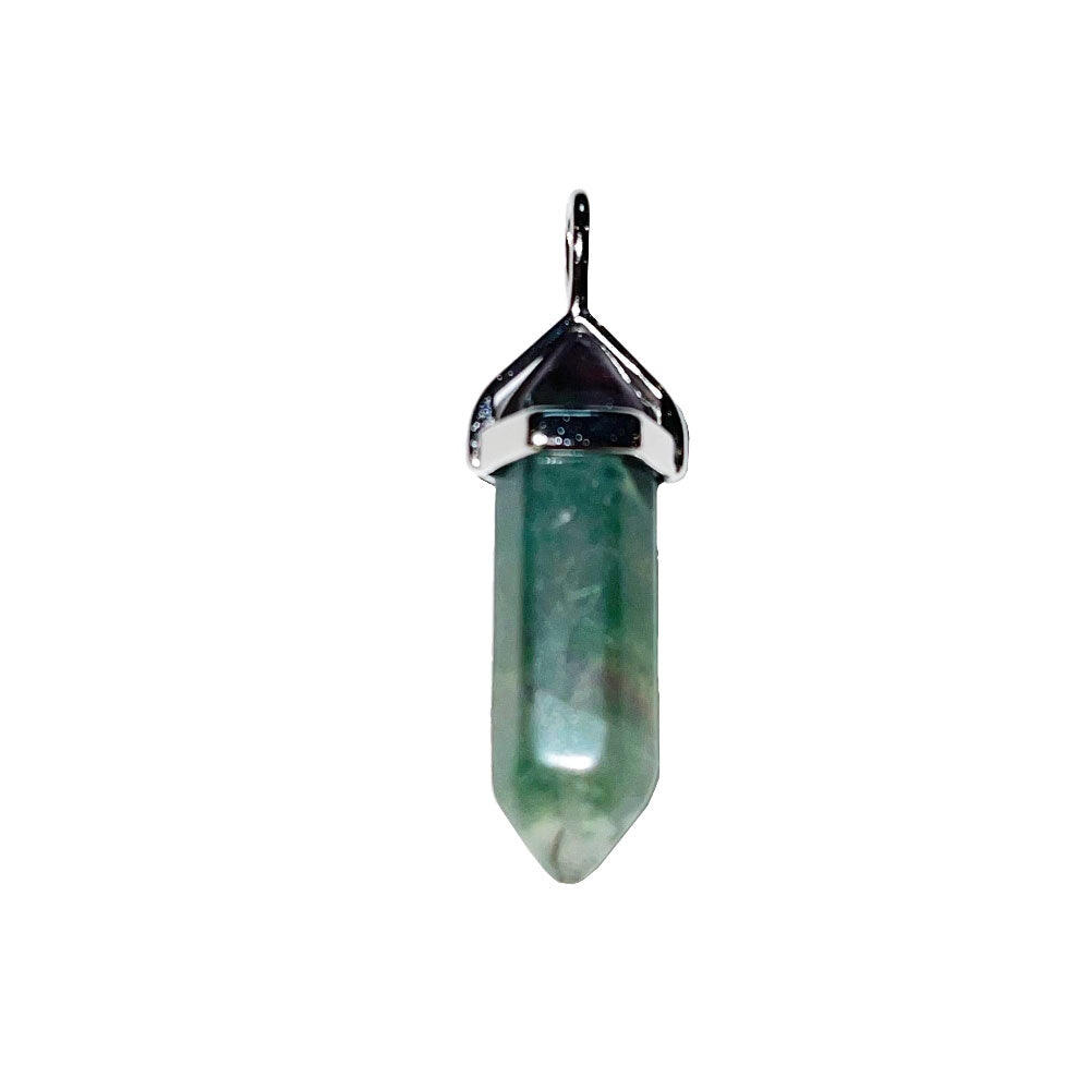Pendentif Fluorite Multicolore Pointe – Pierre de Clarté & Éveil Spirituel Lithothérapie