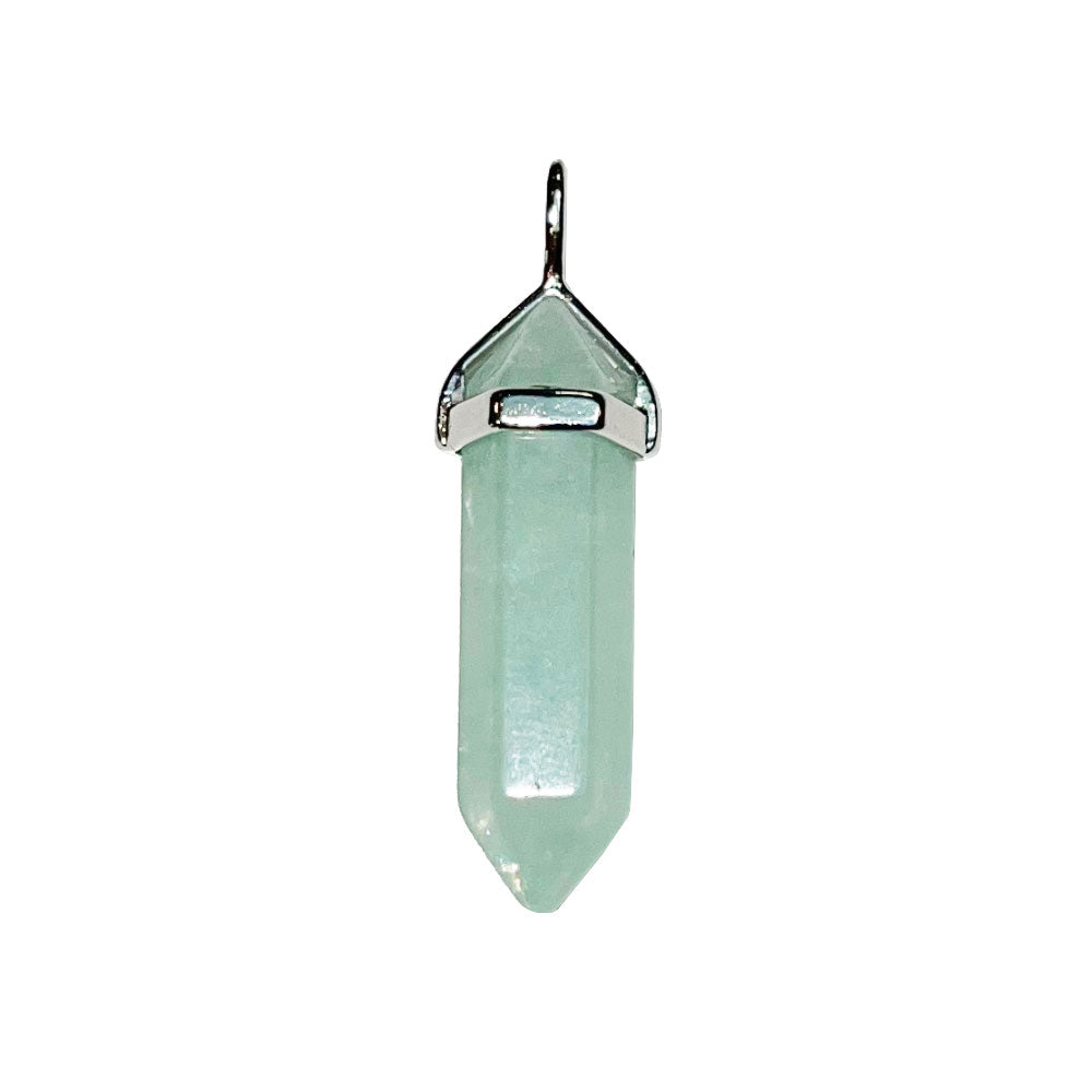 Pendentif Fluorite Verte Pointe – Pierre du Discernement & Harmonie Lithothérapie