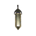 Pendentif Pyrite Pointe – Pierre Ancestrale de Productivité & Vitalité Lithothérapie