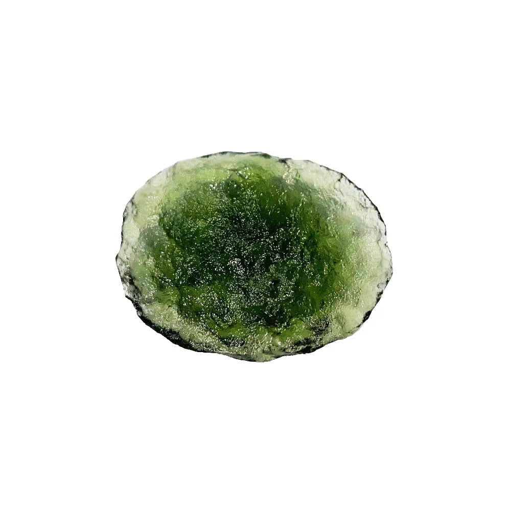 Pierre Brute Moldavite Taille M – Pierre Extra-Terrestre Puissante | Lithothérapie | Alchimie Concept France