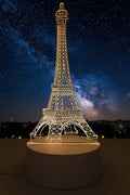 Veilleuse USB Tour Eiffel 19cm — Lumière Dorée & Romantique | Déco Parisienne & Cadeau Paris Chic