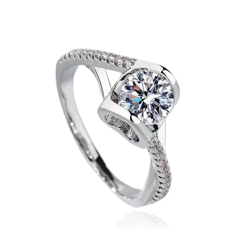 Bague Diane – Argent 925 & Zirconiums ✨ | Élégance Intemporelle