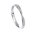 Bague Solitaire Maya – Argent 925 & Zirconiums Sertis | Éclat Intemporel