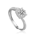 Bague Martine | Argent 925 & Zirconiums — L'Éclat du Diamant à Portée de Main
