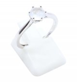 Bague Argent 925 'Rond Sublime' - Pierre de Lune - Taille Réglable