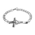 Bracelet Gourmette Johnny Hallyday | Acier Inoxydable 316