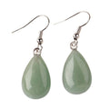 Boucles d'oreilles Goutte Aventurine Pierre Naturelle – Acier Inoxydable 316