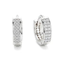 Créoles Alexine – Argent 925 & Zirconiums | Élégance Classique & Prestige Intemporel