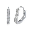 Créoles Cœur Argent 925 – Zirconiums Sertis, Finesse & Éclat