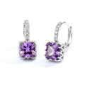 Boucles d'Oreilles Tombantes Marie-France – Argent 925 & Zirconiums | Élégance Intemporelle