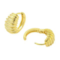 Boucles d'Oreilles Créoles Dorées – Élégance Intemporelle
