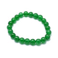 Bracelet Jade Malaisie Pierre Naturelle 10 mm – Élastique Unisexe