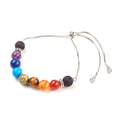 Bracelet 7 Chakras Pierre Naturelle 8mm – Homme & Femme