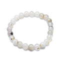 Bracelet Agate Naturelle 10mm – Homme & Femme
