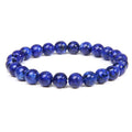 Bracelet Lapis Lazuli Pierre Naturelle 8 mm – Élastique Unisexe