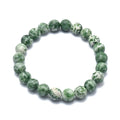 Bracelet Jaspe Vert Pierre Naturelle 8mm – Homme & Femme