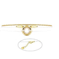 Bracelet Acier 316 Pierre Naturelle – Fil Nylon Blanc
