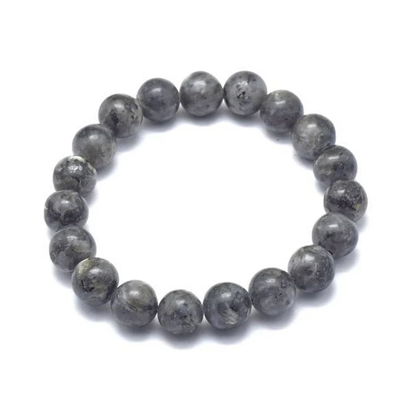 Bracelet Labradorite Pierre Naturelle 10mm – Homme & Femme