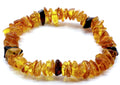 Bracelet Baroque Ambre Obscure Russie