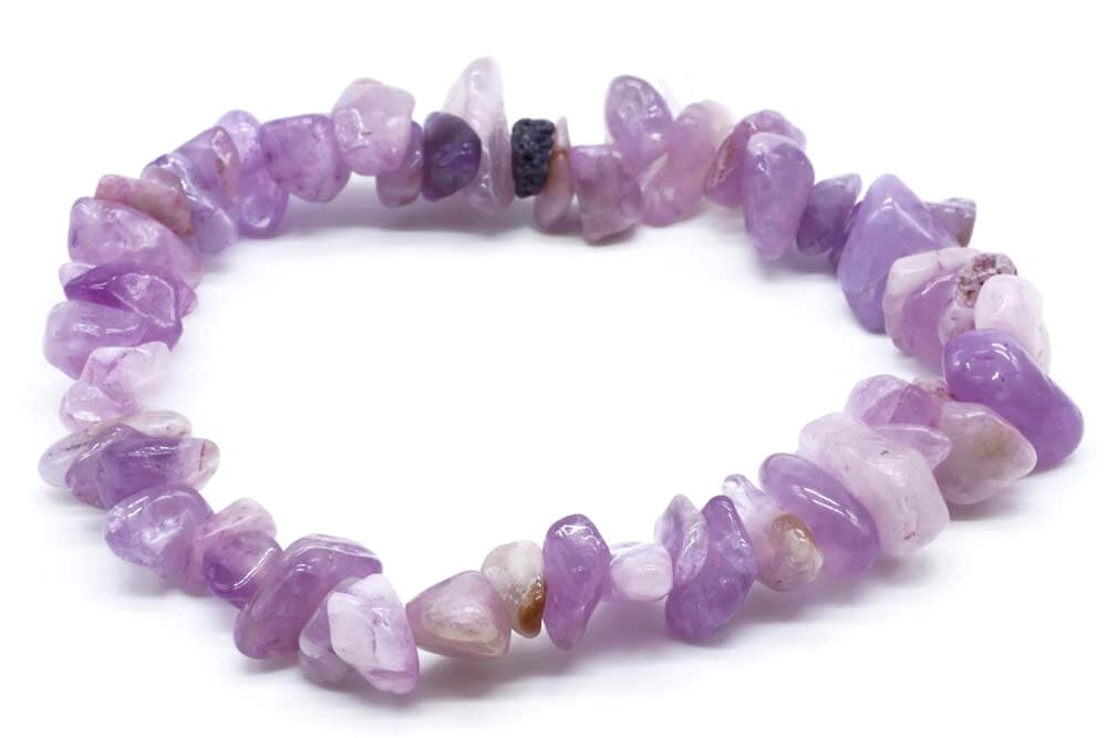 Bracelet Baroque Lépidolite – Pierre Naturelle