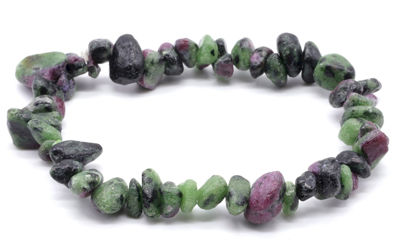 Bracelet Baroque Rubis Zoïsite
